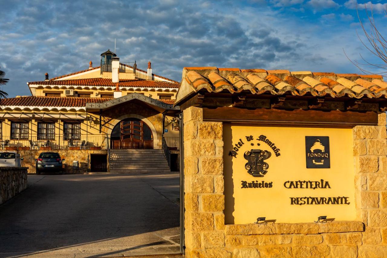 Hotel De Montana Rubielos Rubielos De Mora Eksteriør billede
