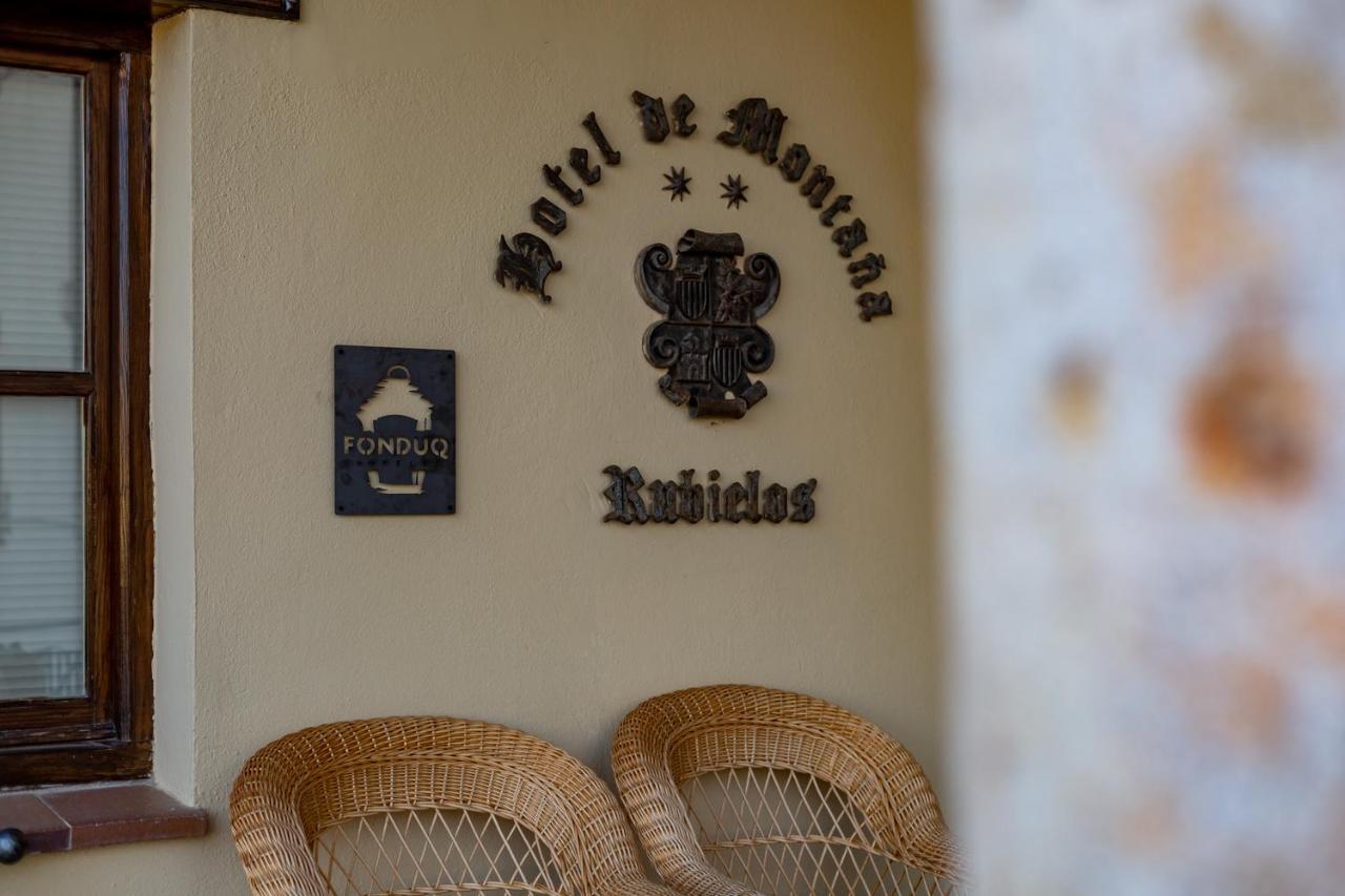 Hotel De Montana Rubielos Rubielos De Mora Eksteriør billede